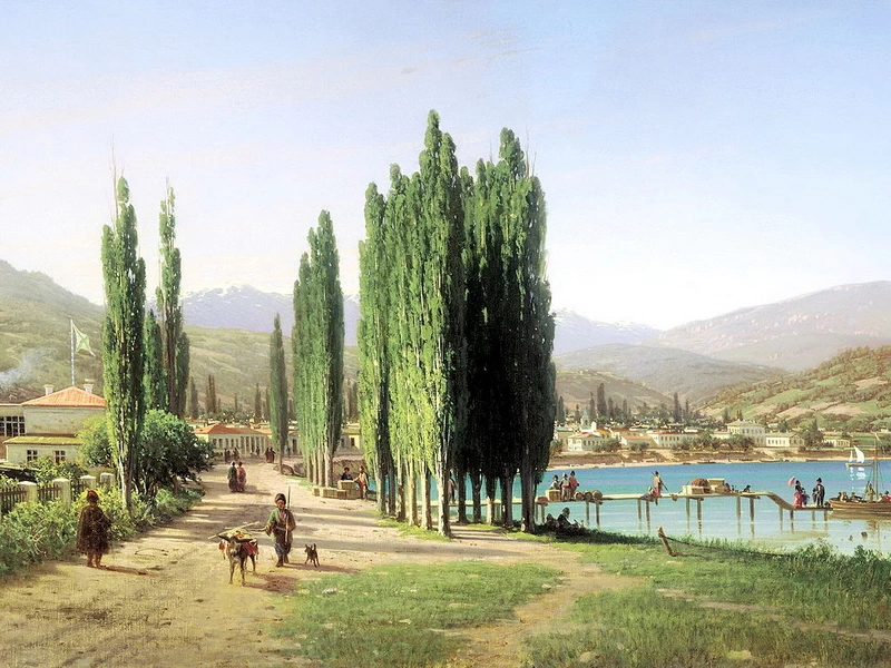 1834-Pyotr Petrovich Vereshchagin[ - Strada di Sukhum